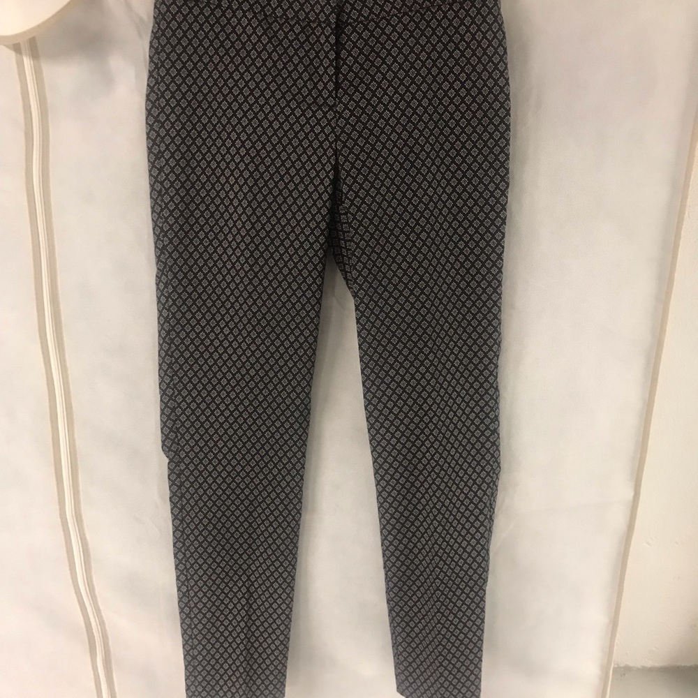 Carolina Belle Navy, White and Mustard Geo Ankle Pants